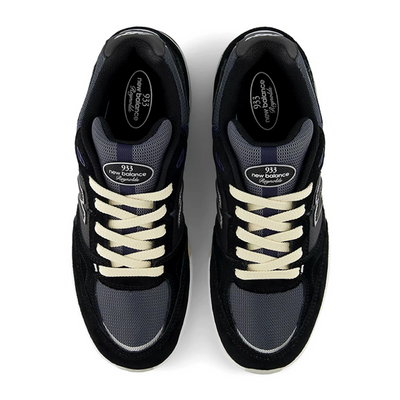 NEW BALANCE Numeric 933 D Width Shoes - Black/Eclipse