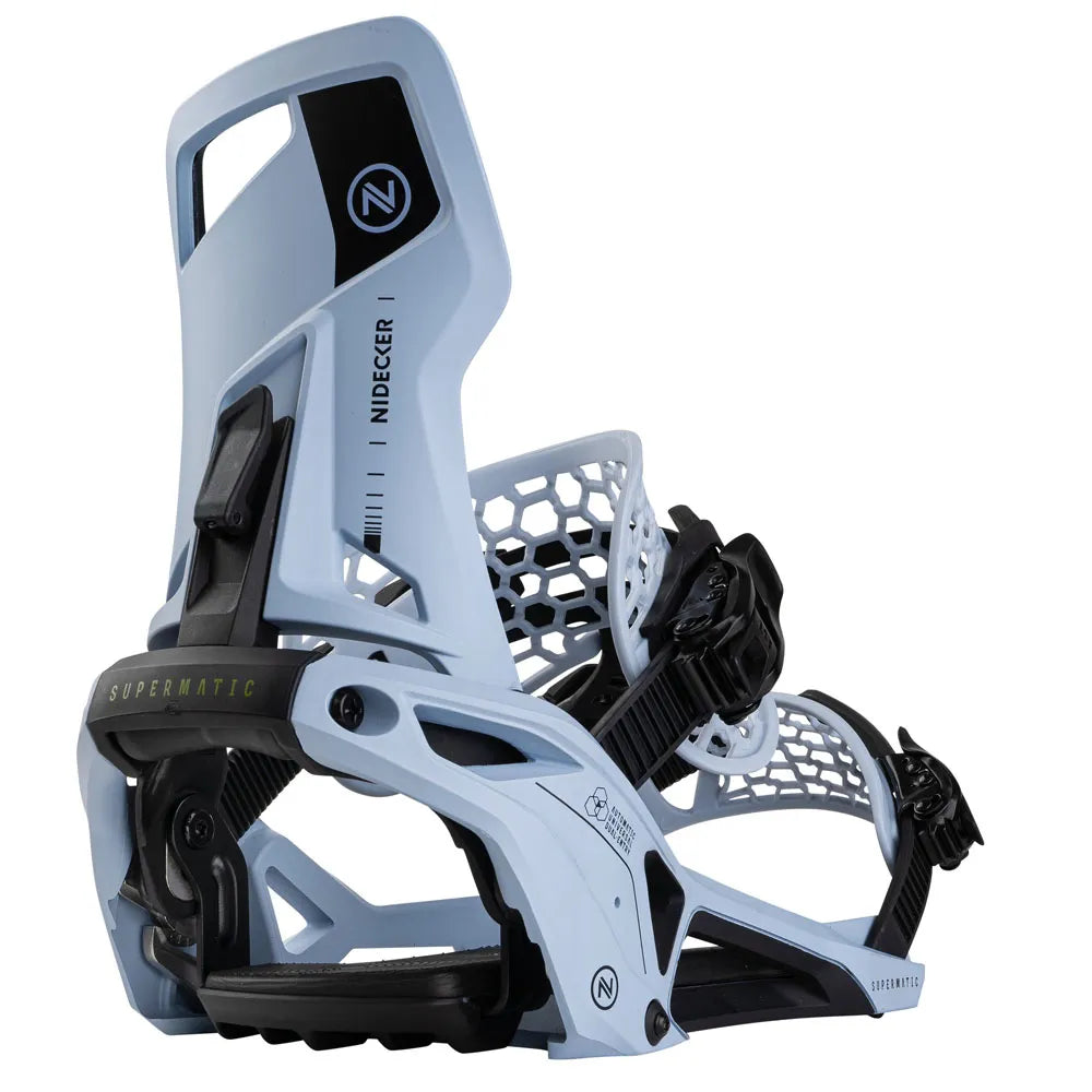 Nidecker Supermatic bindings - Cannon Blue