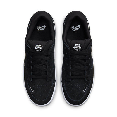 Nike SB Force 58 shoes - Black White
