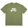 Nike SB Tee Logo - Oil Green