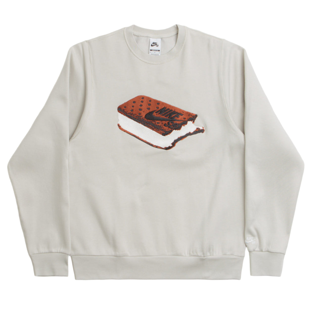 Nike SB Slider Crewneck Sweatshirt - Light Bone