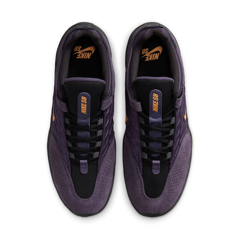 Nike SB Vertebrae Shoe Dark Raisin/Black/Concord/University Gold