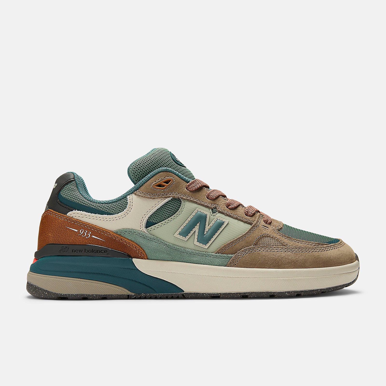 NEW BALANCE Reynolds 933 D Width shoes - Mushroom / New Spruce