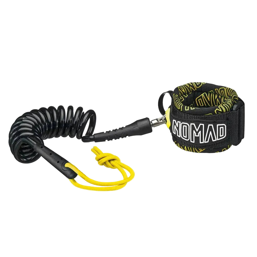 Nomad Single Swivel Wrist Leash - Black/Yellow