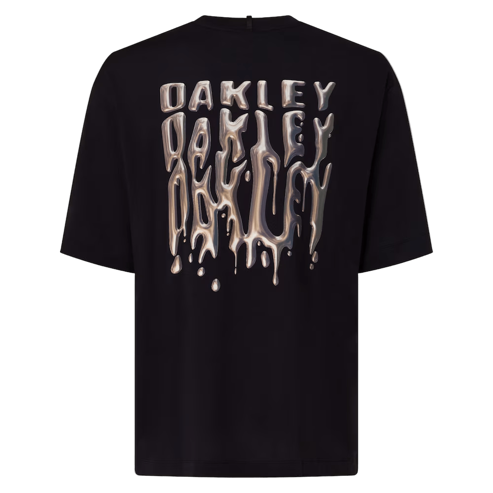 OAKLEY Stacked Metal Tee - Blackout