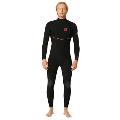 Rip Curl F-Bomb Fusion 32GB Chest Zip Mens Steamer - Black