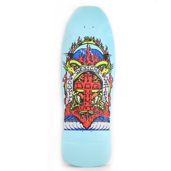 DOGTOWN Scott Oster 80s reissue deck - Sky Blue - 10.1in - STM Snow Surf  Skate