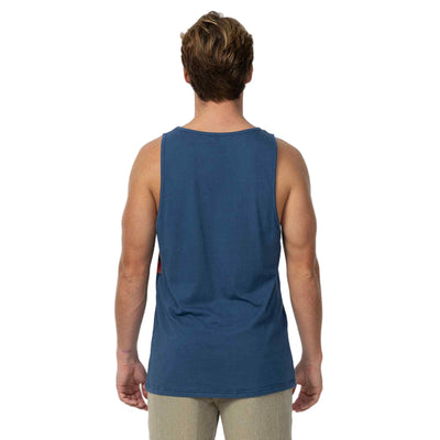 O'NEILL Ostripe Singlet - Mens - Navy