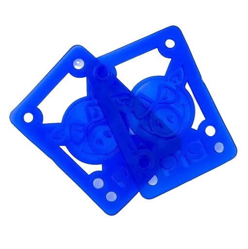PIG skate risers - Soft Blue - 1/8in