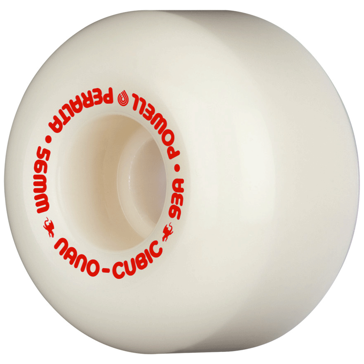 POWELL PERALTA Nano Cubic wheels 93A 37W - White - 56mm