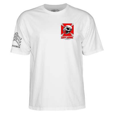 POWELL PERALTA Bones Brigade S17 Hawk tee - White