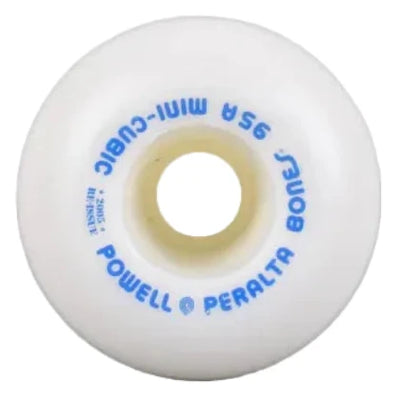 POWELL PERALTA Mini Cubic wheels 95a - White - 64mm