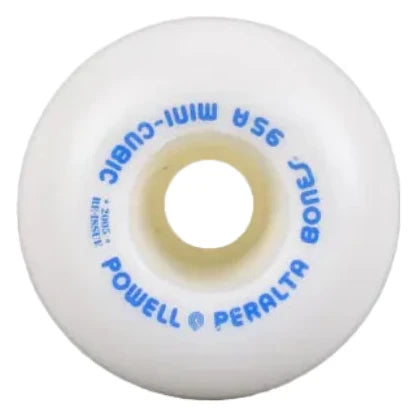 POWELL PERALTA Mini Cubic wheels 95a - White - 64mm - STM Snow Surf Skate