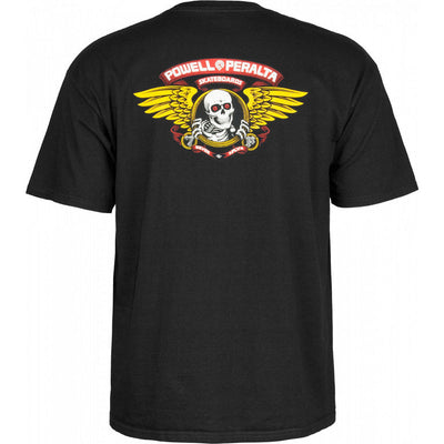 POWELL PERALTA Winged Ripper tee - Black