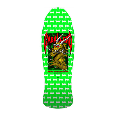 POWELL PERALTA Cab Street reissue skateboard deck - Green - 9.625