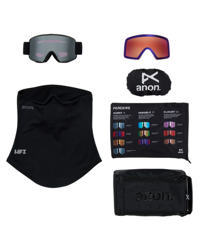 ANON M6S goggles - Smoke w/ Sunny Onyx