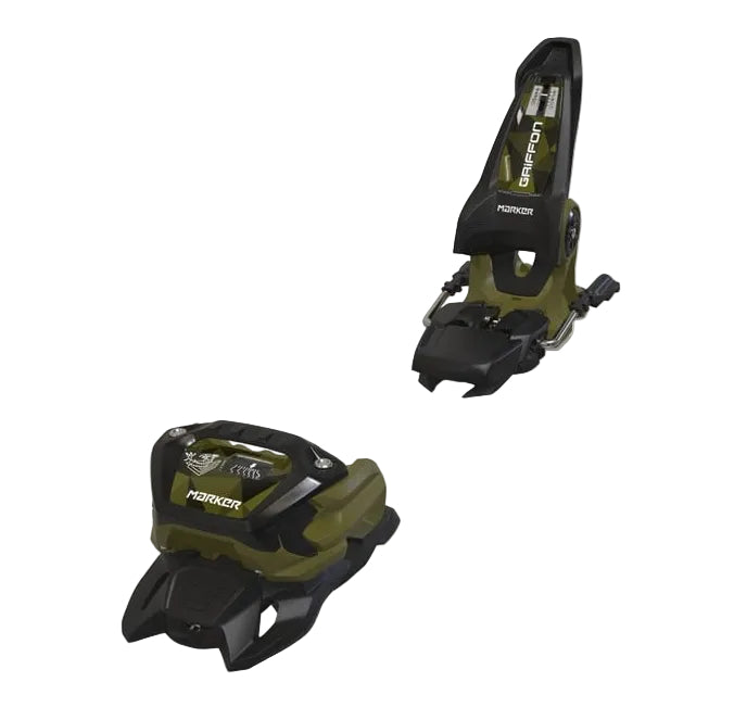 MARKER Griffon 13 ID 4.0 90mm binding 2025 - Black/Olive Green