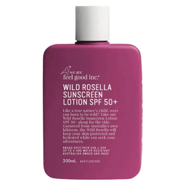 Feelgood Wild Rosella Sunscreen 200ml - Spf 50+
