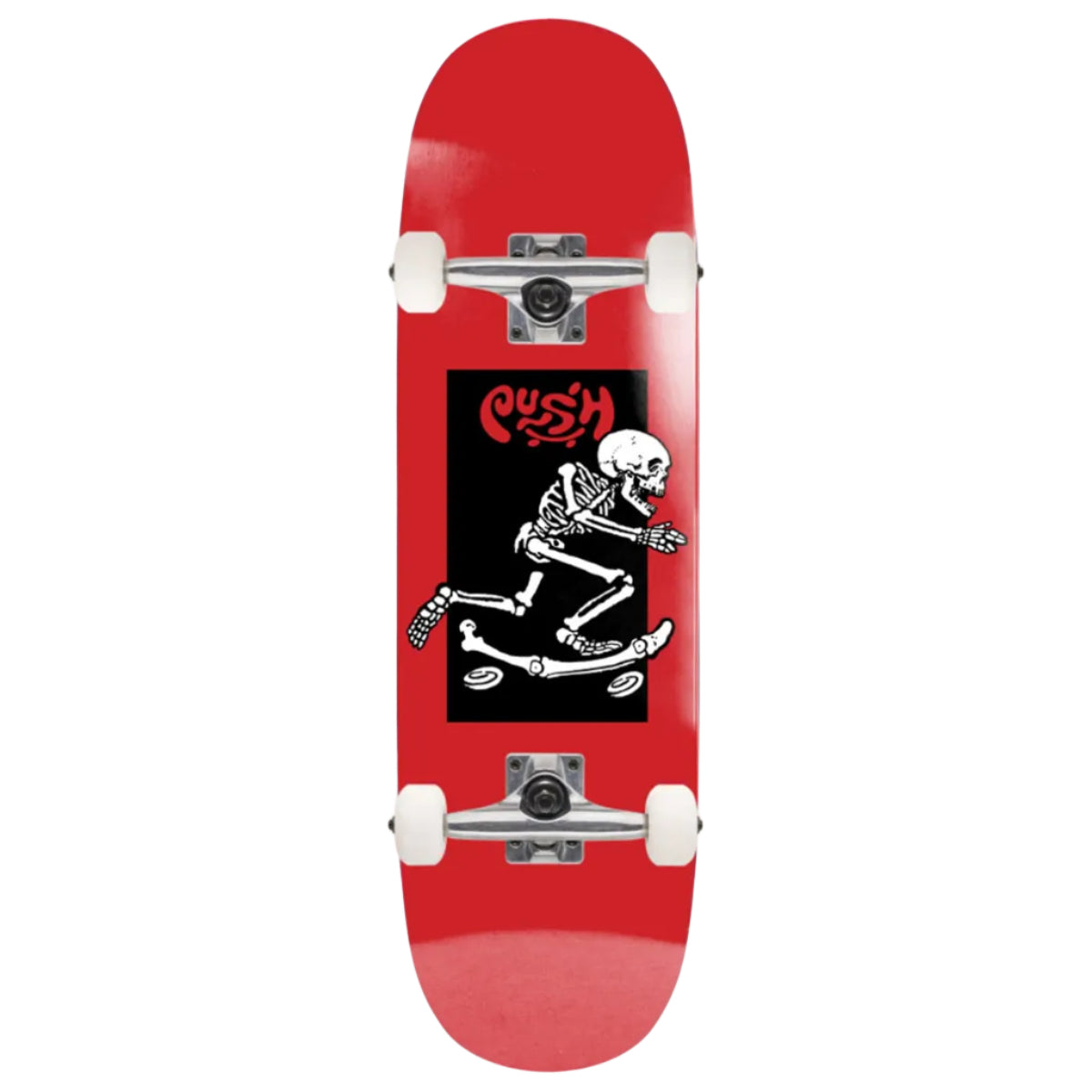 Push Skeleton Push Complete Skateboard - Red - 8.0in
