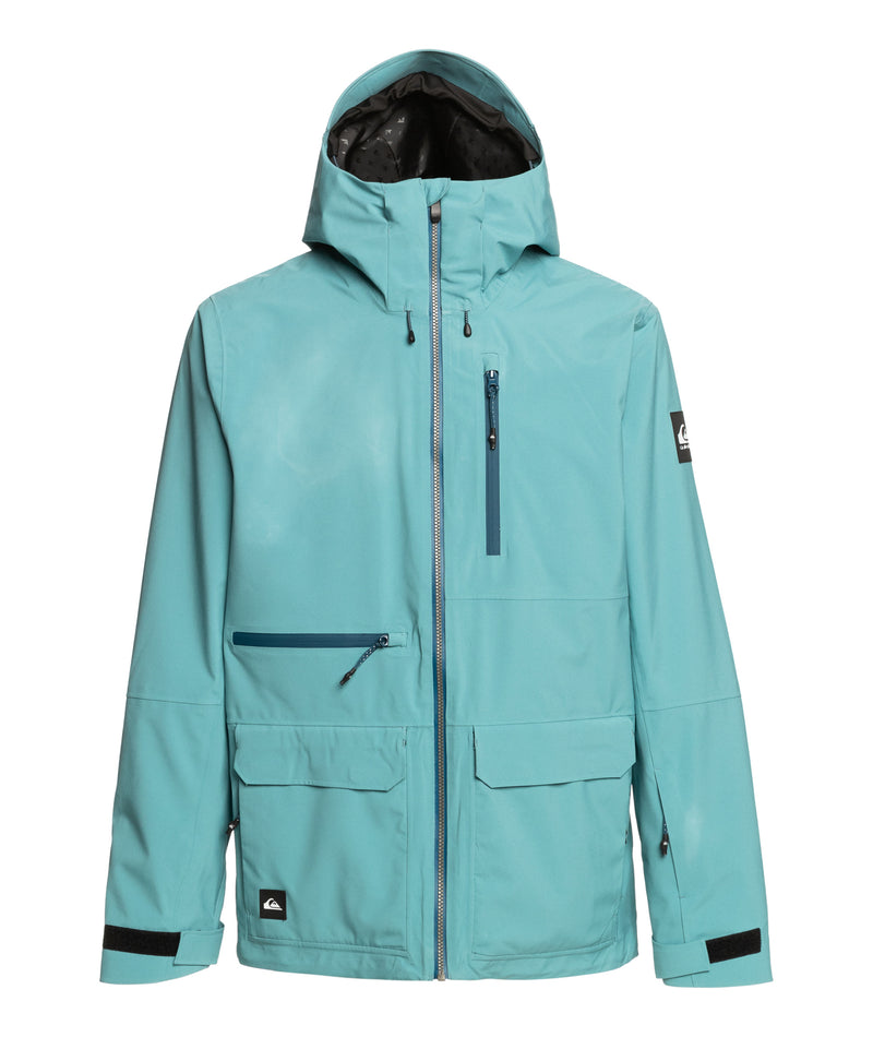QUIKSILVER Carlton Stretch Quest Jacket Mens - Brittany Blue