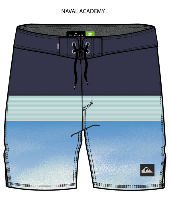 Quiksilver Everyday Panel Youth 16 Boardshort - Naval Accademy