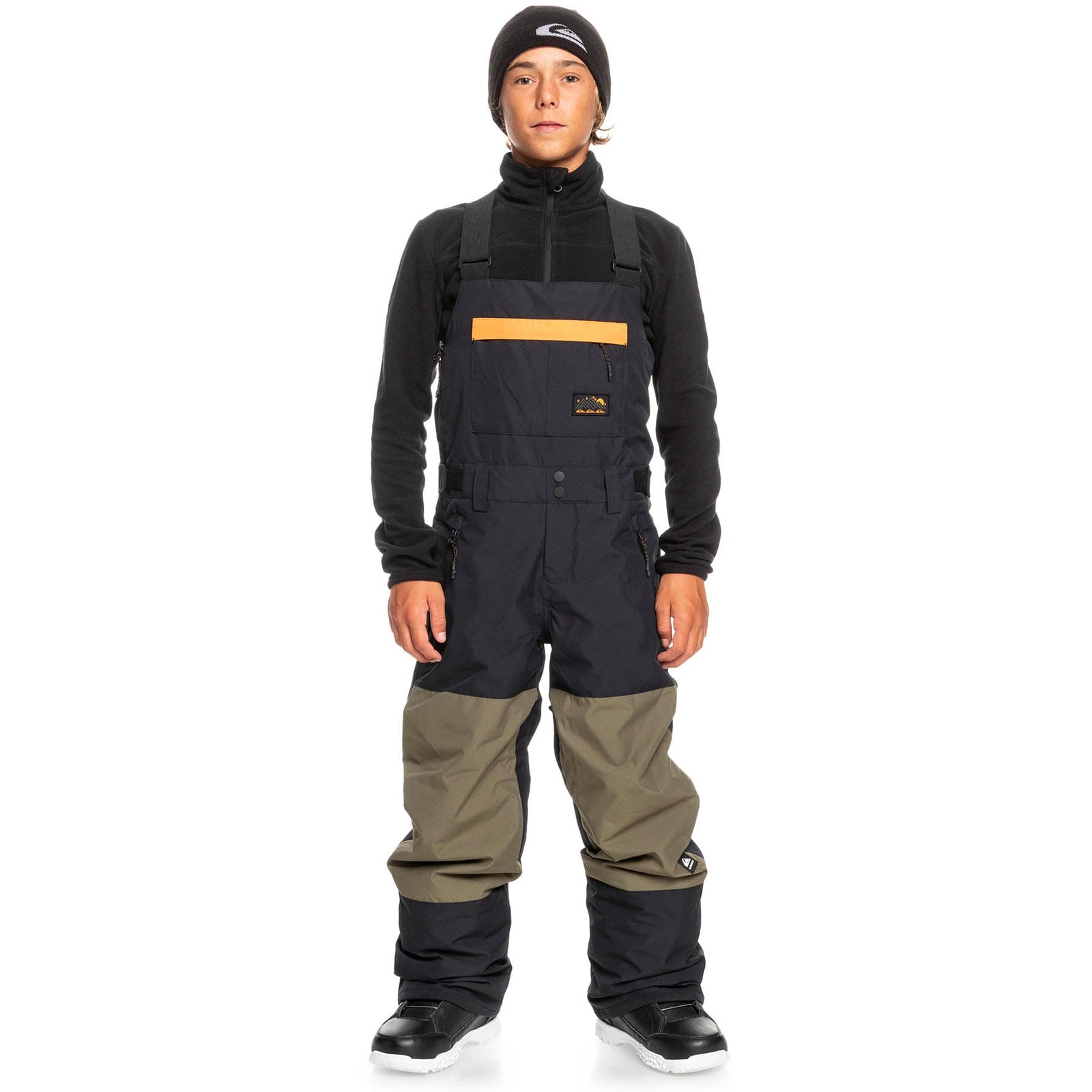Quiksilver Mash Up Youth Bib - Black