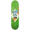 KROOKED Blue Flowers Knox skateboard deck - 8.5