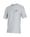 Oneill Reactor UV SS Rash Tee Mens - Cool Grey