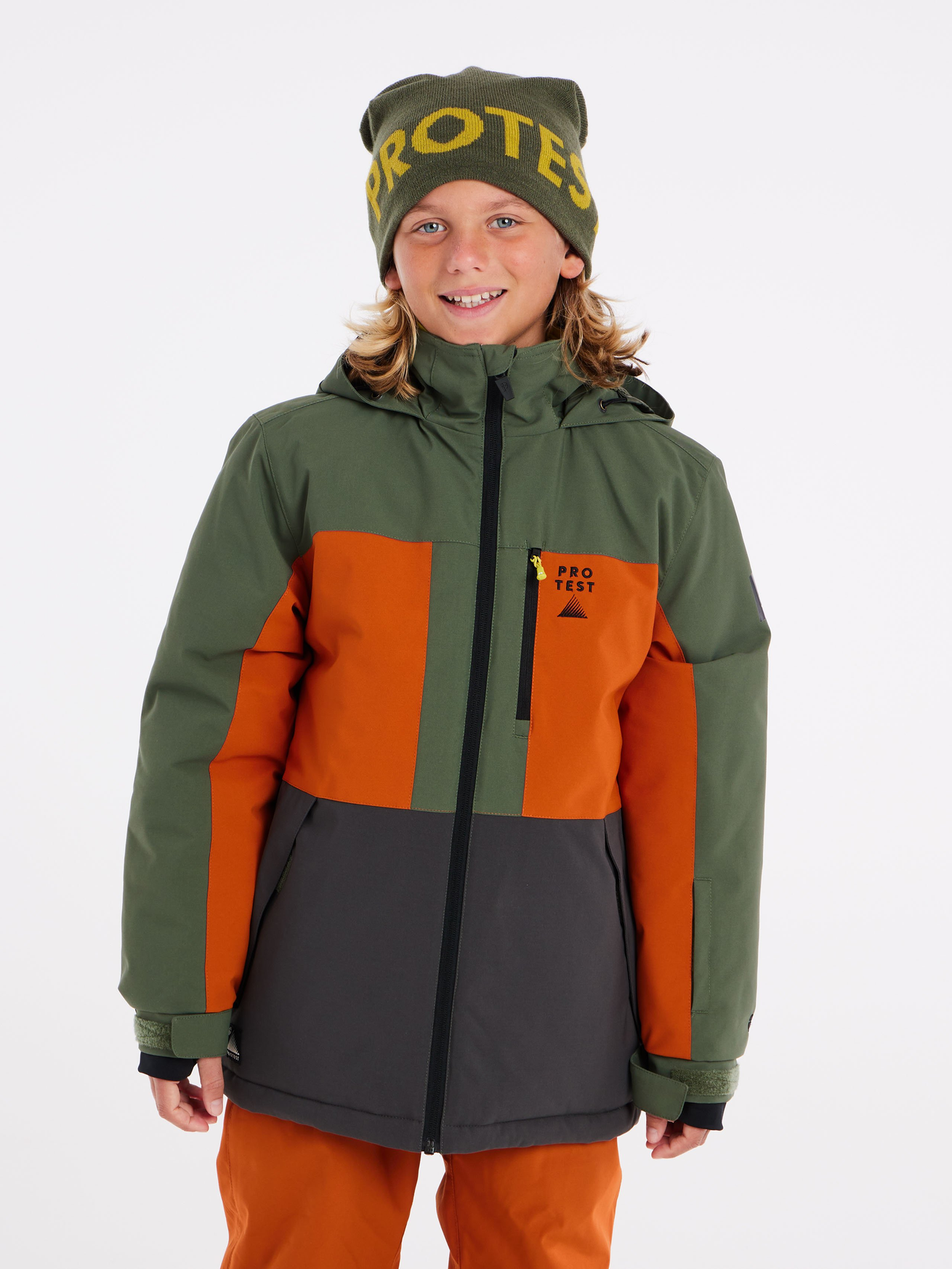 Protest Buzzerd Junior Jacket Boys - Thyme