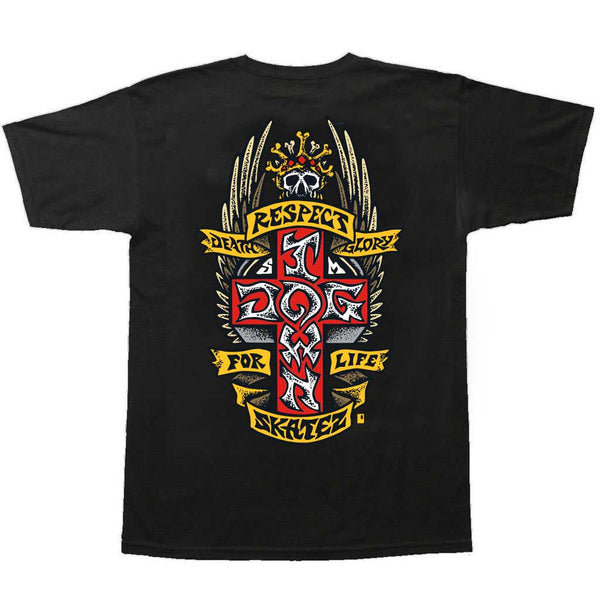DOGTOWN Respect John Lucero tee - Black