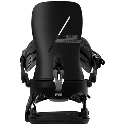 ROME Katana AsymWrap FASE snowboard bindings 2027 - Black