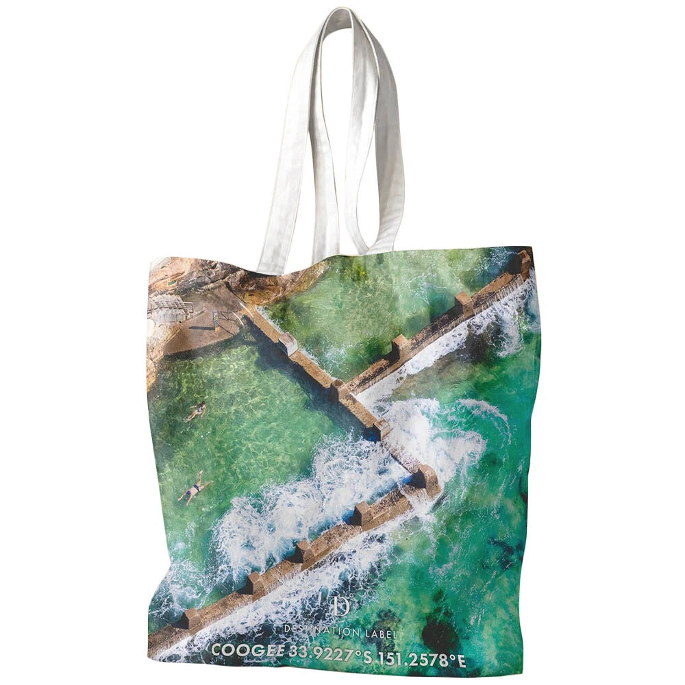 Destination Tote Bag - Coogee Curves