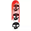 Zero 3 Skull Blood R7 Skateboard White/Black/Red - 8.125