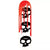 Zero 3 Skull Blood R7 Skateboard White/Black/Red - 8.375