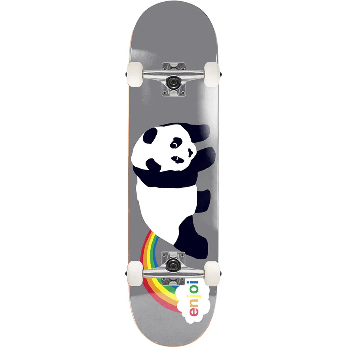 ENJOI Rainbow Fart skateboard - Grey - 7.5