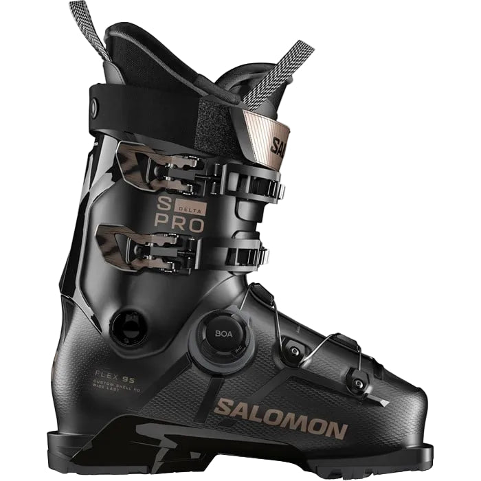 SALOMON S/Pro Delta Boa 95 ski boots - Womens - Black/Black/Pink
