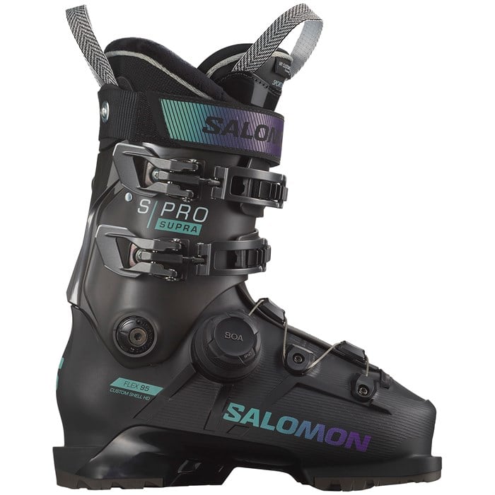 SALOMON SPro Supra Boa 95 ski boots - Womens - Black