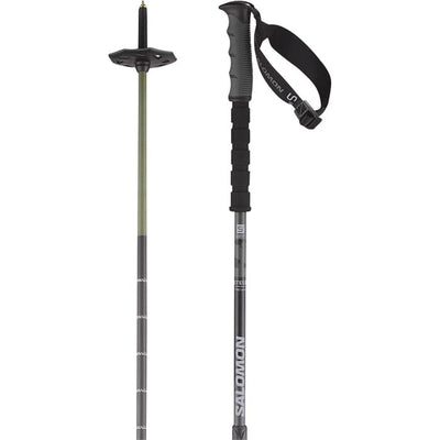 Salomon Steep Vario S3 Adjustable Pole - Black Ebony