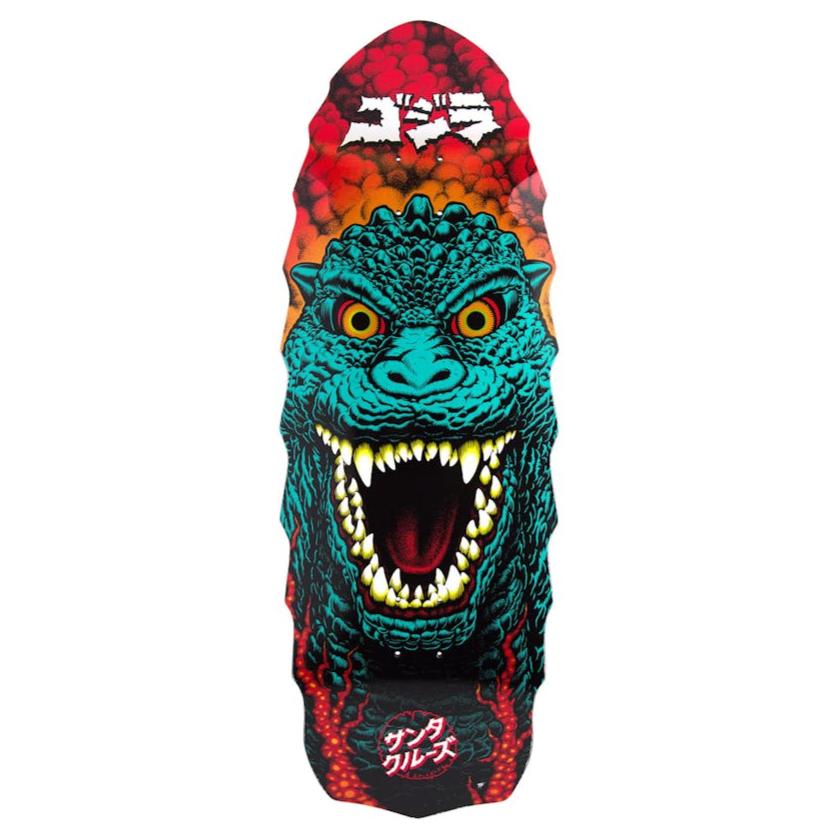 SANTA CRUZ x Godzilla skateboard deck - Destroyer - 11.0in