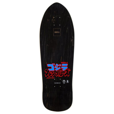 SANTA CRUZ x Godzilla skateboard deck - JR Natas - 9.89in