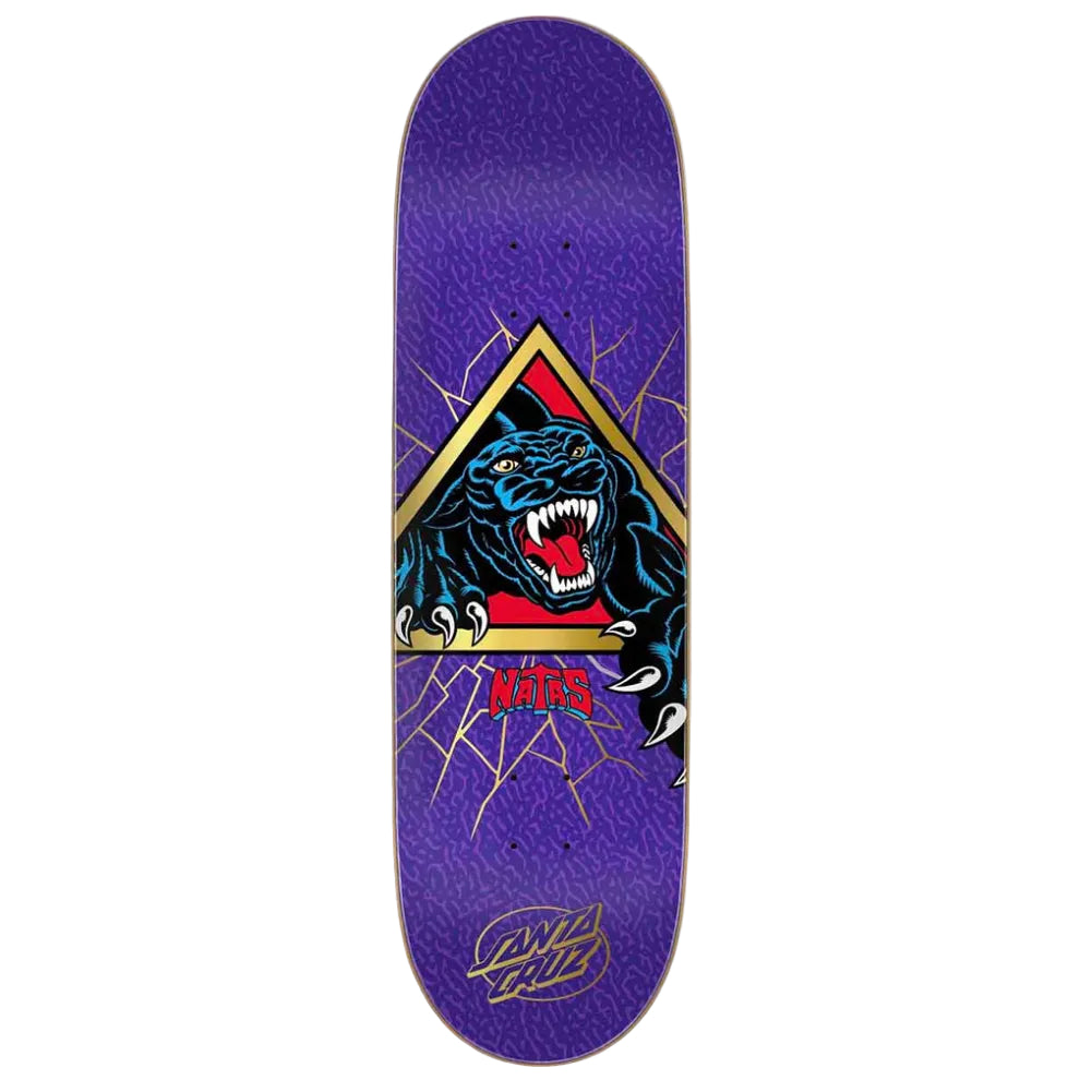 The Santa Cruz Skateboards Natas Shattered Panther VX - 9.0