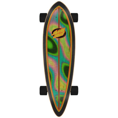 SANTA CRUZ Oval Flame Lava Dot complete skateboard - 9.2