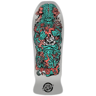 Santa Cruz Rob Roskopp Five reissue deck with Jim Phillips artwork - 10.22