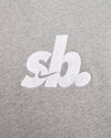 Nike SB Fleece Pullover - Dark Grey Heather/White