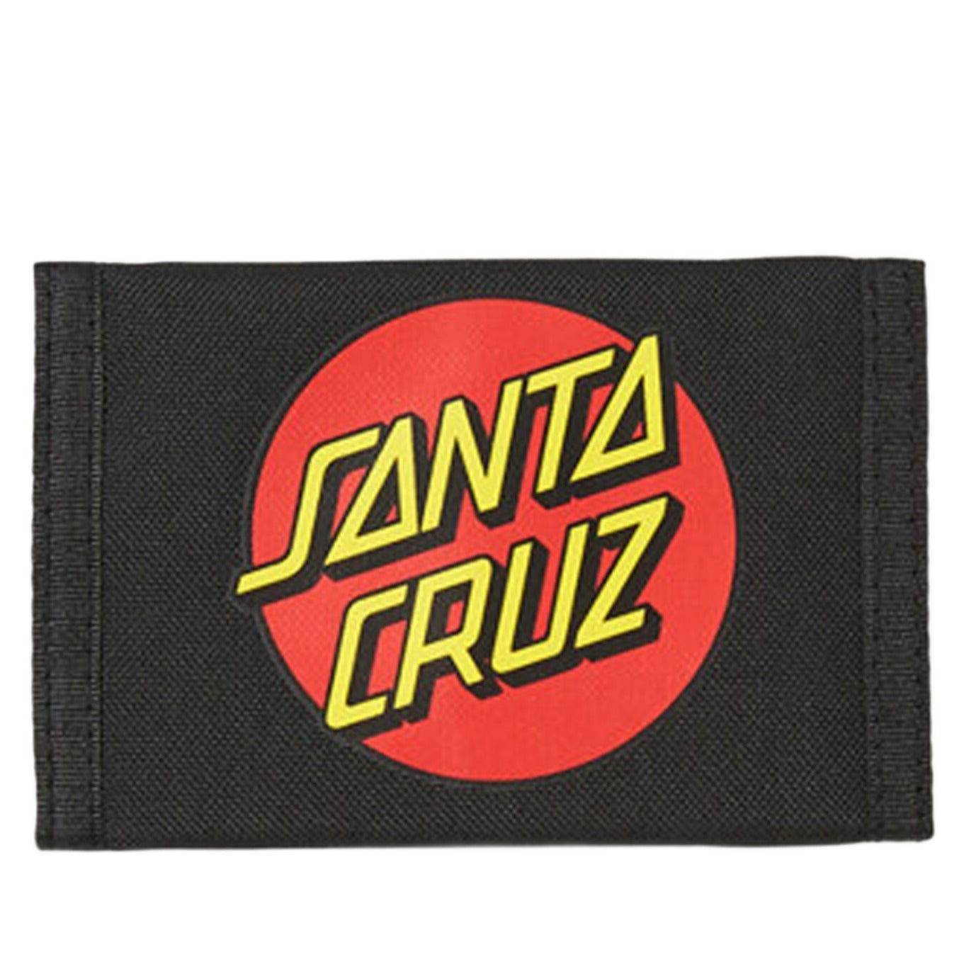 Santa Cruz Classic Dot Strip wallet - Black