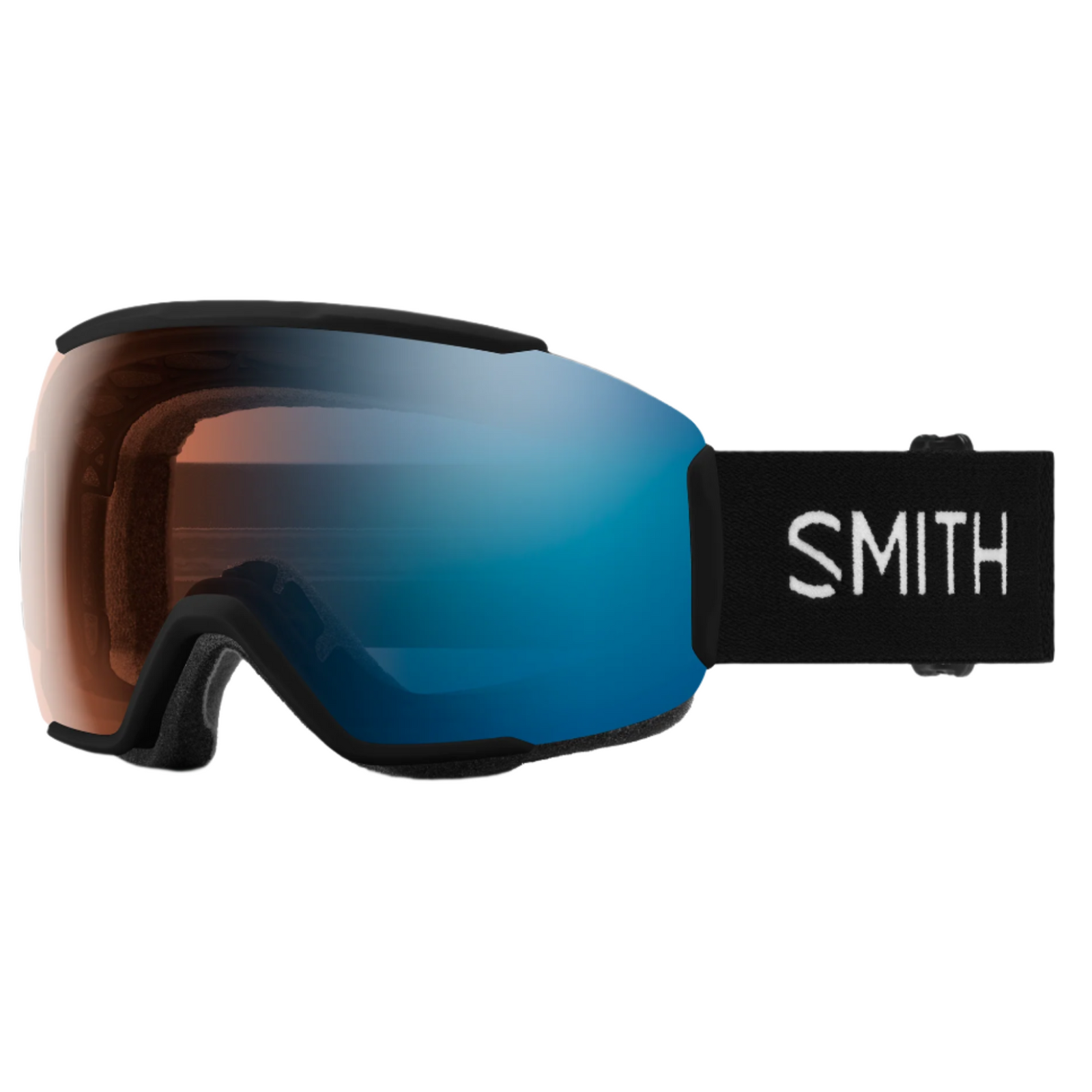 SMITH Sequence OTG Low Bridge goggles - Black w/ Photochromic Pro Blue Mirror