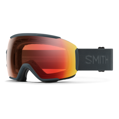 SMITH Sequence OTG Low Bridge goggles - Slate | ChromaPop Pro Photochromic Red Mirror