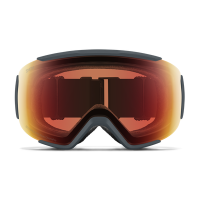 SMITH Sequence OTG Low Bridge goggles - Slate | ChromaPop Pro Photochromic Red Mirror