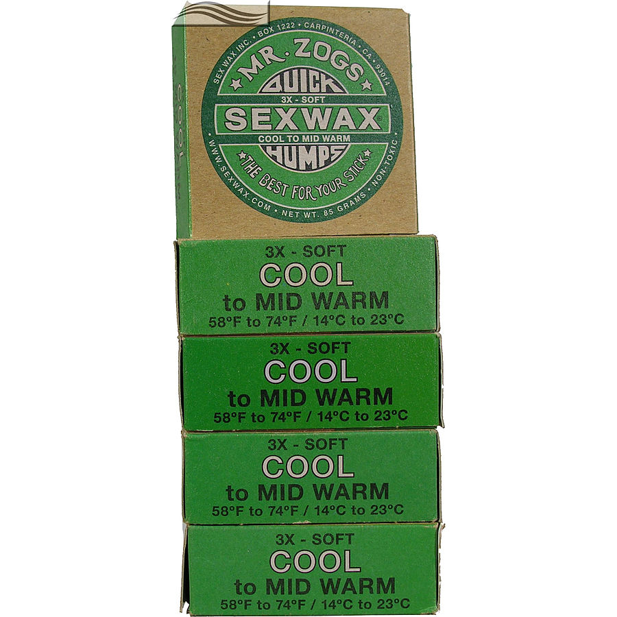 Sex Wax - Soft Cool/Mid Warm 5 Pack