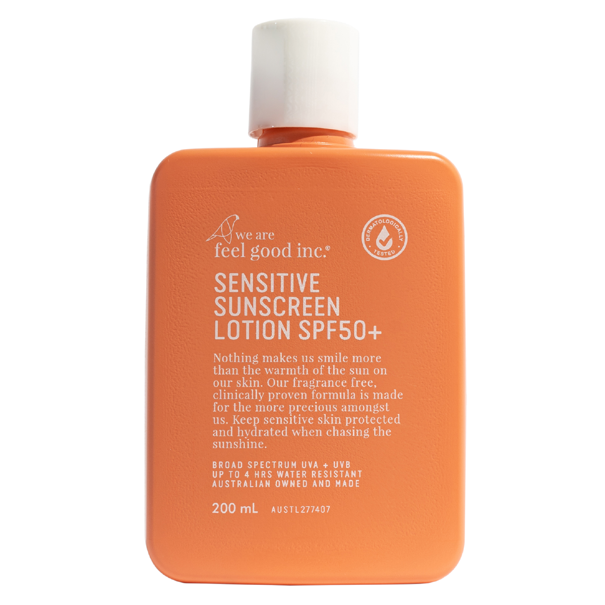 Feelgood Sensitive Sunscreen 200ml - SPF50